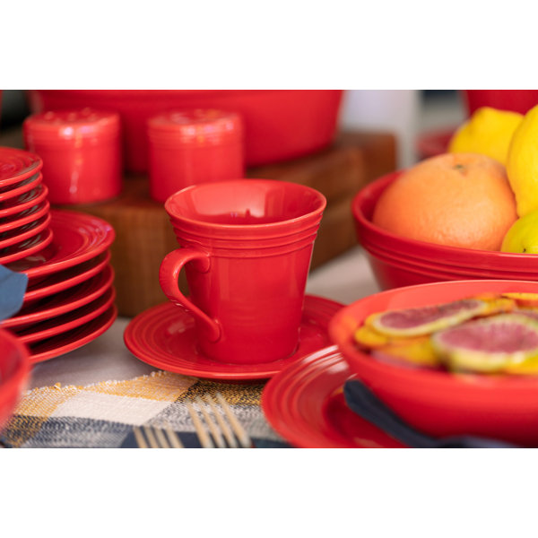 Andover Mills™ Eilish Porcelain China Dinnerware Set Service for 6